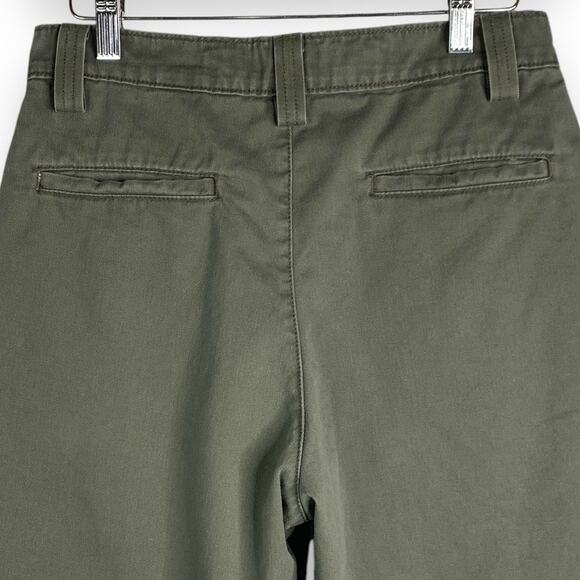 Vintage 90's Levis Bermuda Shorts Size 7 Silver Tab Khakis USA 100% Cotton - Picture 6 of 8